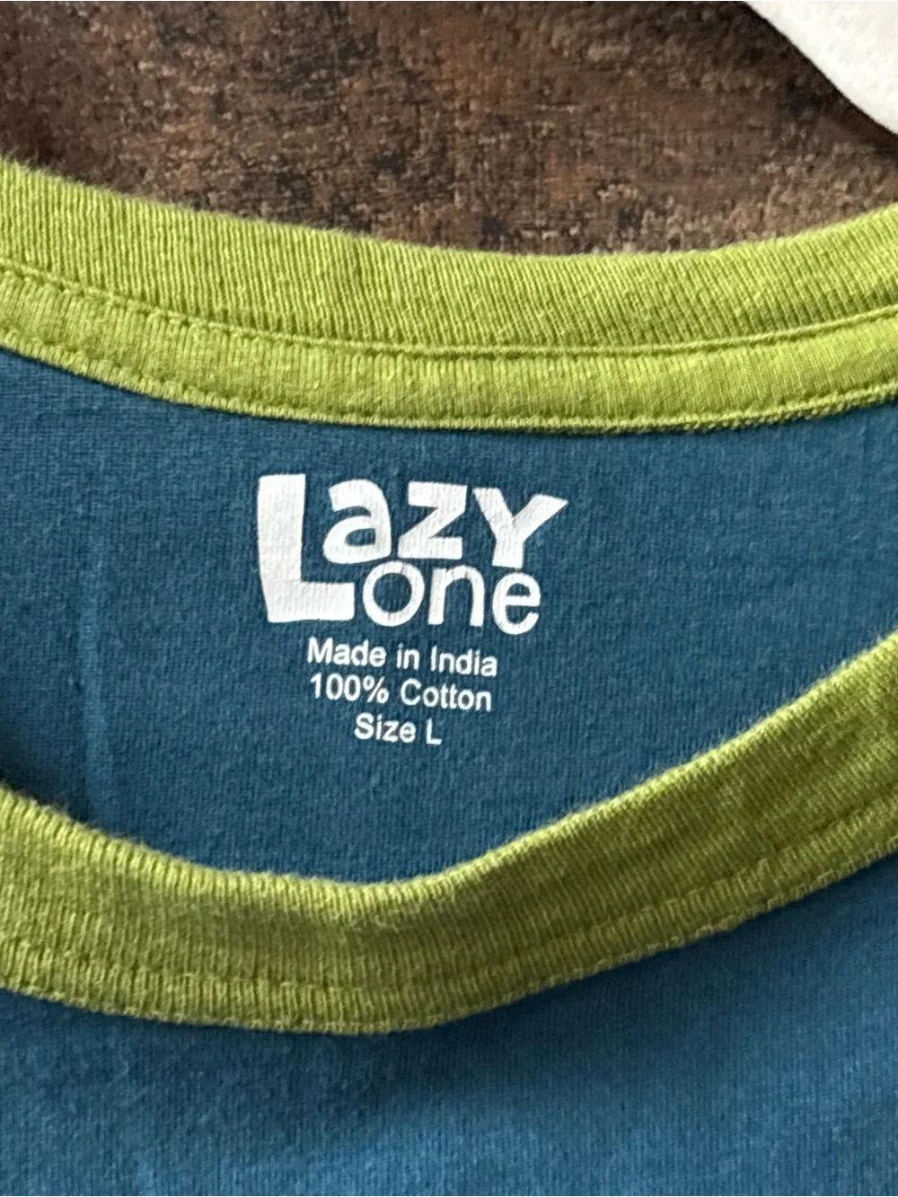 Lazy One Blue & Green 'Asleep at the Reel' Women's Pajama Set